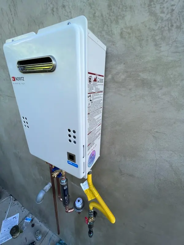 Tankless water heater installation for Millville homes